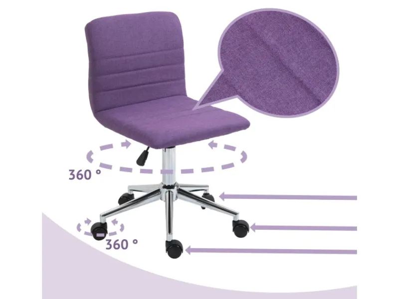 SVITA Stühle^Linus Schreibtischstuhl Kinder Drehstuhl Stoffbezug