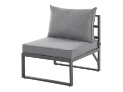 SVITA Sofas^Maui Gartenmöbel-Lounge-Set Mit Dach Outdoor-Sofa Strandkorb-Sonneninsel Stahl