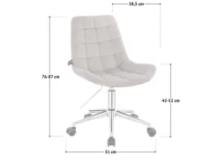 SVITA Stühle^Micky Bürostuhl Für Kinder Schreibtischstuhl Höhenverstellbar Drehbar Hellgrün