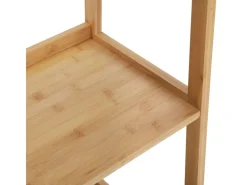 SVITA Aufbewahrung|Holzregale^Raja Bücherregal Bambusregal Aufbewahrungsregal 4 Ebenen Wohnzimmer Flur Natur