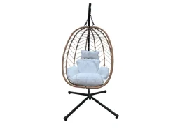 SVITA Kissen^Shelly Hängesessel Mit Gestell Hängestuhl Hängesitz Hängekorb