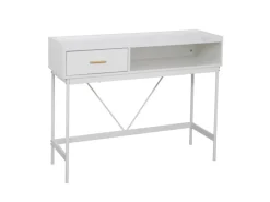 SVITA Sideboards|Regal Weiß^Valeo Konsolentisch Schmal Mit Ablage Standregal Flurtisch Mit Schublade Weiß
