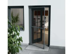 Teleskop Insektenschutzrahmen Tür 100 cm x 210 cm