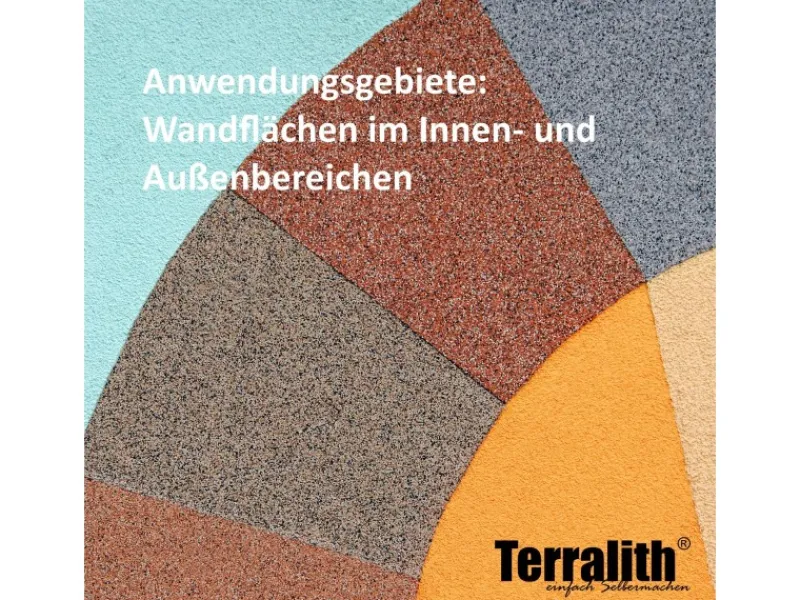 Terralith Buntsteinputz Mosaikputz 2mm -15 kg- BSP30 Schwarz