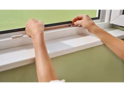 Tesa Insektenschutz^® Insect Stop Insektenschutz Anklipsrahmen für Fenster 1,00 m x 1,20 m