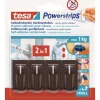 Tesa Vorhänge|Gardinen^Powerstrips Vario-Gardinenhaken Braun