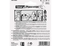 Tesa Vorhänge|Gardinen^Powerstrips Vario-Gardinenhaken Braun