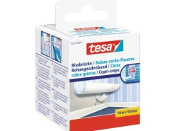 Tesa Tapezierzubehör^Rissbrücke Weiß 10 m x 5 cm