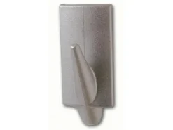 Tesa Selbstklebehaken Chrom matt eckig 3 Stück