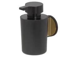 Tiger Klebefolien^Tune Seifenspender 180 ml Messing gebürstet / Schwarz