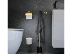 Tiger Klebefolien^Tune Seifenspender 180 ml Messing gebürstet / Schwarz