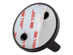 Tiger Klebefolien^Tune Toilettenpapierhalter ohne Deckel Messing gebürstet / Schwarz