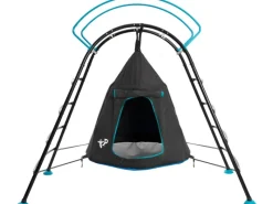 TP Toys Sessel^Sitzschaukel und Hängesessel UFO Schwarz Blau