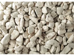 Scherf Zimmerbrunnen^Travertinkiesel Creme Caramel 15 - 25 mm 1000 kg Big-Bag