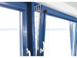 Trixie Katzenbedarf^Katzen-Schutzgitter für Fenster Seitenteil 62 cm × 16 cm/ 7 cm Weiß