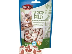 Trixie Katzenbedarf^Katzensnacks Premio Fish Chicken Rolls Hühnchen/Seelachs 50 g