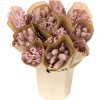 Vasen^Trockenblumen-Bouquet Pastell Pink