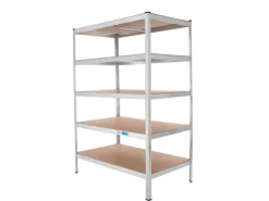 TRUTZHOLM Schwerlastregal 180x115 x75cm Regal 5 Böden Traglast 875 kg