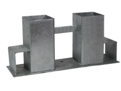 TRUTZHOLM 2x Holzstapelhilfe Stapelhilfe Holzstapelhalter Kaminholzregal