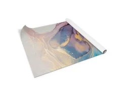 Klebefolien^Tulup Möbelfolie Bunter Marmor Möbel Klebefolie 100x50 cm Klebefolie für Schränke Mehrfarbig Möbelfolie Möbel Folie