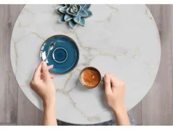 Klebefolien^Tulup Möbelfolie Heller Marmor Schrankfolie 100x50 cm Klebefolie Möbel Weiß Möbelfolie Folie für Möbel