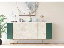 Klebefolien^Tulup Möbelfolie Imitationsmarmor Folie für Möbel 100x50 cm Klebefolie für Möbel Braun Möbelfolie Möbel Klebefolie