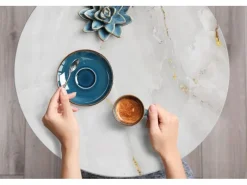 Klebefolien^Tulup Möbelfolie Perlmarmor Klebefolie Möbel 100x50 cm Folie für Möbel Braun Möbelfolie Klebefolie für Möbel