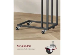 Tische|Sofas^Vasagle Beistelltisch 35 cm x 50 cm x 60 cm Schwarz