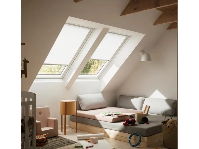 Velux Rollos|Raffrollos^Sichtschutzrollo Manuell RFL Y45 1028S