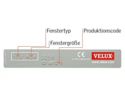 Velux Raffrollos^Verdunkelungsrollo manuell DKL FK08 0705S