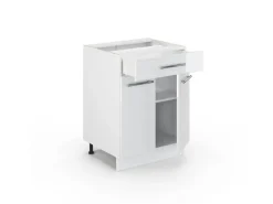 Vicco Küchenunterschrank Fame-Line Hochglanz/ 60 cm mit Schublade ohne Arbeitsplatte