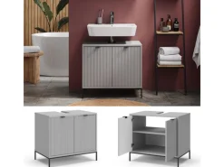 Vicco Waschbeckenunterschrank Eliza 70 x 63 cm mit Türen und Schublade