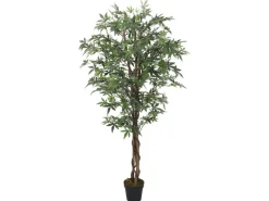 Kunstpflanzen^vidaXL Ahornbaum Künstlich 224 Blätter 80 cm Grün