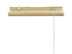 vidaXL Bambusrollo 140x220 cm Natur