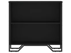 Regale Schwarz|Bücherregale^vidaXL Bücherregal 80x31x74,5 cm Holzwerkstoff 848619