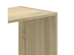 Regal Weiß|Holzregale^vidaXL Bücherregal Sonoma-Eiche 102x32x102 cm Holzwerkstoff