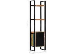 Regale Massivholz|Bücherregale^vidaXL Bücherregal 45x30x171 cm Altholz Massiv