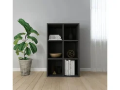 Regale Schwarz|Bücherregale^vidaXL Bücherregal/Sideboard 66x30x98 cm Holzwerkstoff 800343