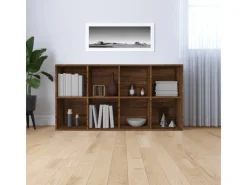 Bücherregale|Sideboards^vidaXL Bücherregal/Sideboard Braun Eiche 66×30×130 cm Holzwerkstoff