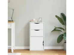 vidaXL Beistellschrank mit Schubladen ODDA Massivholz Kiefer 4103598