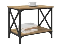 vidaXL Beistelltisch Artisan-Eiche 875739