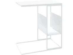 vidaXL Beistelltisch Weiß 55x36x59,5 cm Holzwerkstoff 343107