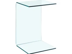 Tische^vidaXL Beistelltisch 40x40x60 cm Hartglas