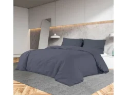 Überwürfe|Decken^vidaXL Bettwäsche-Set 155x220 cm Leichte Mikrofaser 135943