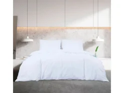 vidaXL Bettwäsche-Set 135x200 cm Baumwolle 136166