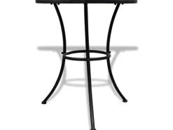 vidaXL Bistrotisch -Rot 60 cm Mosaik 41528