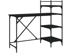 vidaXL Computertisch mit Regal 120x47x109 cm 836213