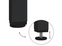 vidaXL Computertisch mit Regal 120x47x109 cm 836213