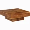 Tische^vidaXL Couchtisch 80x80x30 cm Massivholz Akazie 246250