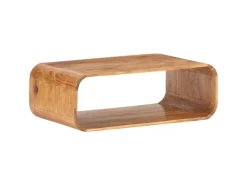 vidaXL Couchtisch 90x50x30 cm Massivholz Akazie